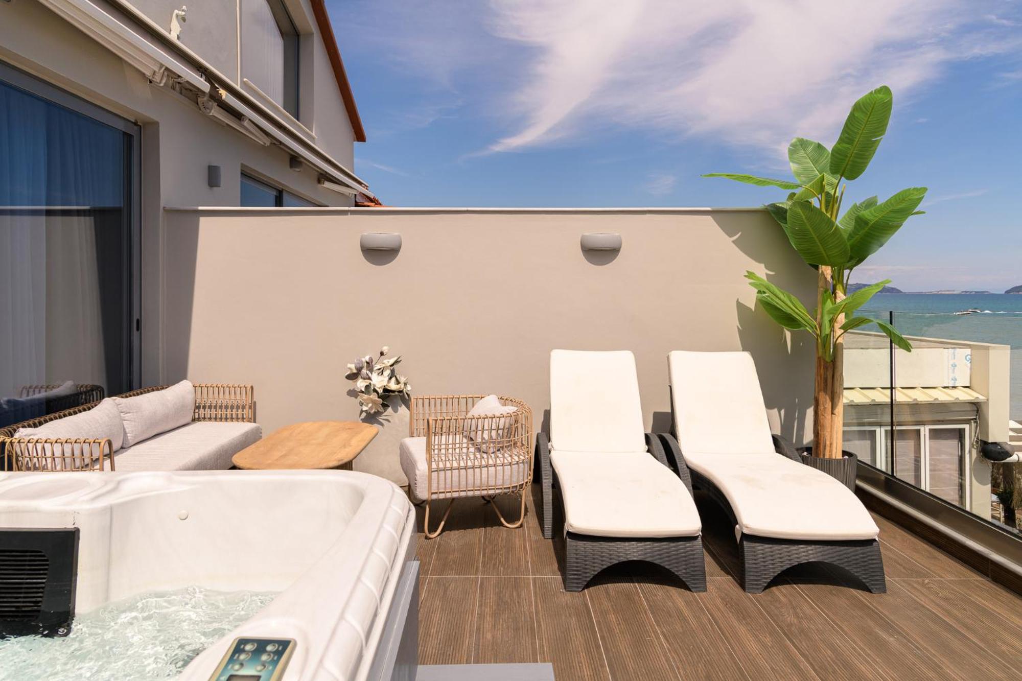 Pearl Luxury Living Daire Laganas Dış mekan fotoğraf